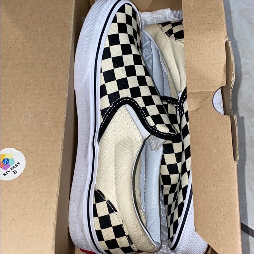 Vans Classic Slip On Checkerboard